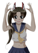 綾波コスの綾波