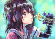 なんか飲んでる川内ちゃん