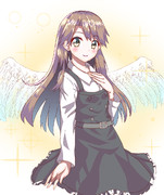 勝利の女神はここよ～。