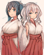 巫女蒼龍&巫女鹿島