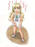 艦これ　グレカーレ「ちゃんと見てよ！　こっちよこっち！」