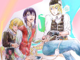 膝に座られ勃↑起↓するRIくん