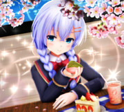 【かにフレ！】ふみおちゃんと 春気分…♡