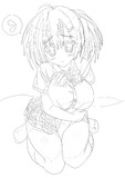 【描画】茉奈（WACOM ET-0405-U描画测试）