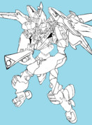 マークジーベン塗り絵