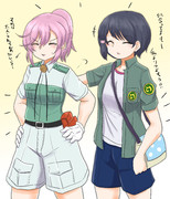 ナナさんと隊長さん