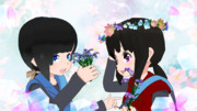 MMD想い出の花 MikuMikuDance