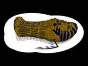 羽根がはみ出たまま寝てるフランドール