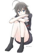 時雨が構って欲しくて見つめてくる件について