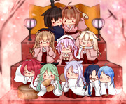 白露姉妹ひな祭り(+10日)