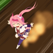 ウララちゃんが走るだけ