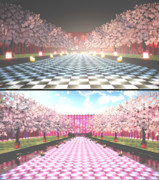 MMD植物ステージ - ニコニコ静画 (イラスト)
