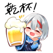 LINEスタンプ風シュペーちゃん