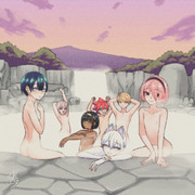 ドキッ！美少年だらけの露天風呂