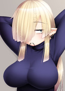 うちの子ノラ＠ハイネックで乳袋