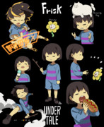 Frisk ニコニコ静画 イラスト