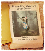 不思議の国のアリスウルフちゃん