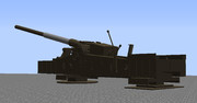 M65 280mmカノン砲 改良中
