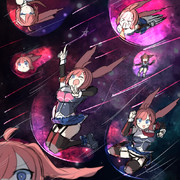 天から降り注ぐサンディエゴ流星群1/2