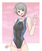 乙倉悠貴×競泳水着