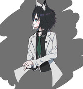 白衣 ニコニコ静画 イラスト