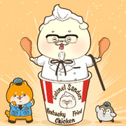 フライドチキン ニコニコ静画 イラスト