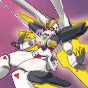 マクロウェーブキャッチガンダムダブルエックスちゃん