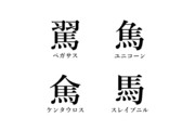 馬系UMA漢字