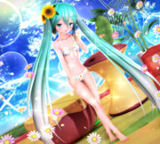 【ちびミクちゃん萌えリンク】ステキな クロスおみあし…♡