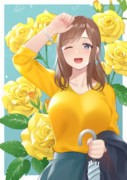 雨上がりのお姉さん