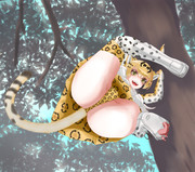 木登りヒョウお姉ちゃん…