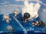 壮烈！水雷戦隊（撮影用ではなく全体像写真）