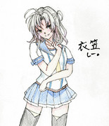 衣笠さんとお絵描き練習４