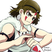 サン もののけ姫 ニコニコ静画 イラスト