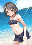 千枝ちゃん 海辺にて