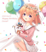 ココアさん誕生日おめでとう！！
