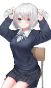 …似合うかな？
