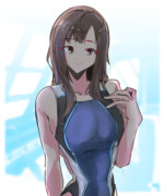 水本ゆかり×競泳水着