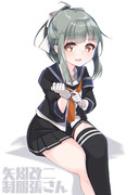 矢矧改二制服な夕張さん