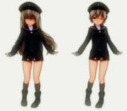 【COM3D2】ロングヘアーレーベ