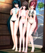 【今日のミクお姉さん】ふともも美人さん…♡