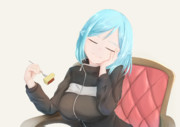 休暇はジャージでカステラな女神