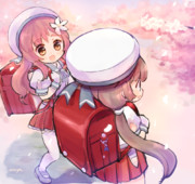ランドセル ニコニコ静画 イラスト