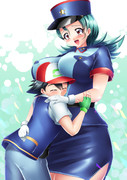 サトシ＆ジュンサーさん