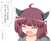 ラフな格好のきりたん（その23）　濡れ衣を着せようとするきりたん