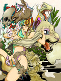 獣と女