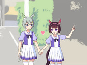 セイウンスカイとニシノフラワー