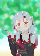 木漏れ日の下で