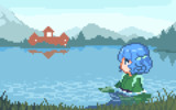 【GIF】湖畔姫
