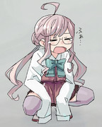 あくび ニコニコ静画 イラスト